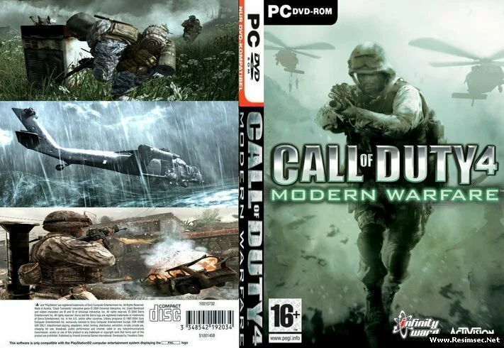 Call Of Duty 4 Pc kapak